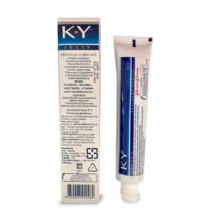K-Y Jelly Personal Lubricant – Gentle, Water-Based Formula for Comfort & Intimacy (82g)
